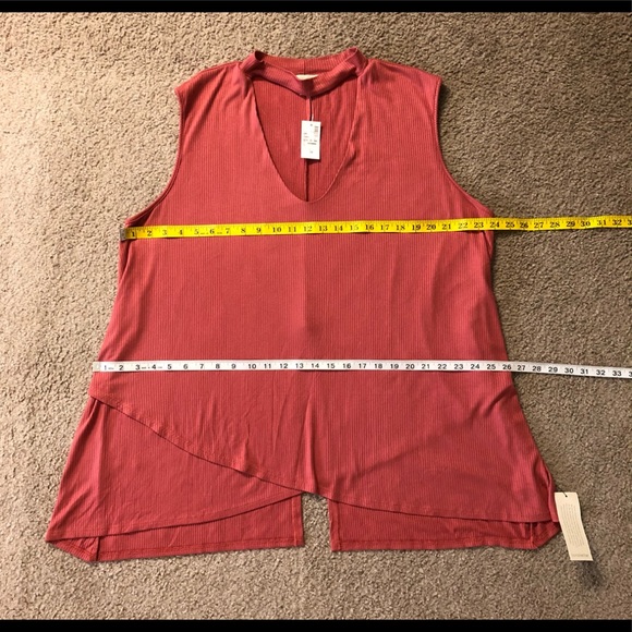 Loralette top 3X New with Tags Asymmetrical HEM stretchy fabric summer - Picture 3 of 12